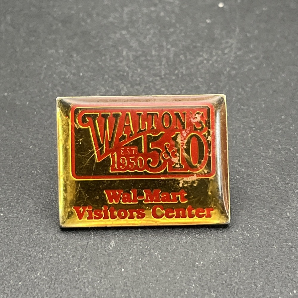 Walmart Walton’s 5 & 10 Visitors Center Lapel Hat Pin
